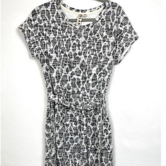 Anthropologie Dolan Left Coast Taleen Midi Dress in Black / White size S NWOT - Picture 7 of 7
